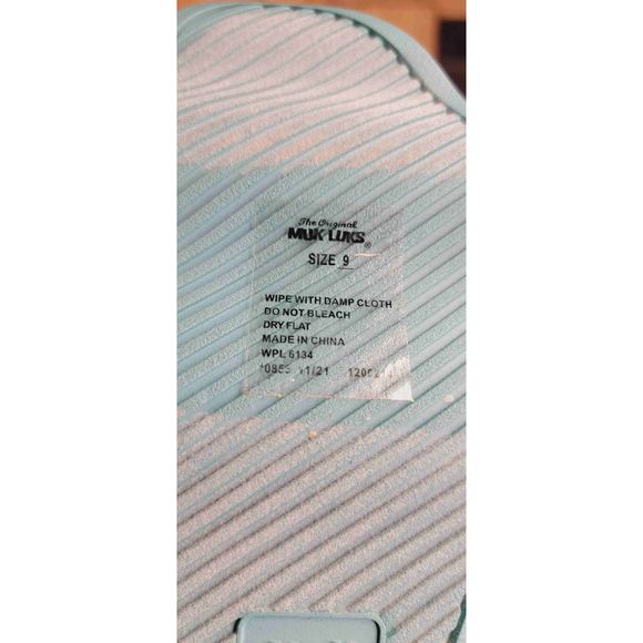 MUK LUKS Roller Derby Clay Multi Color Adjustable Strap Sandal Size 9 NEW - Picture 5 of 6